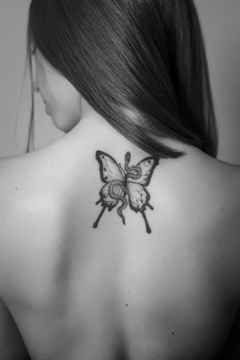 "BUTTERFLY & SNAKE"